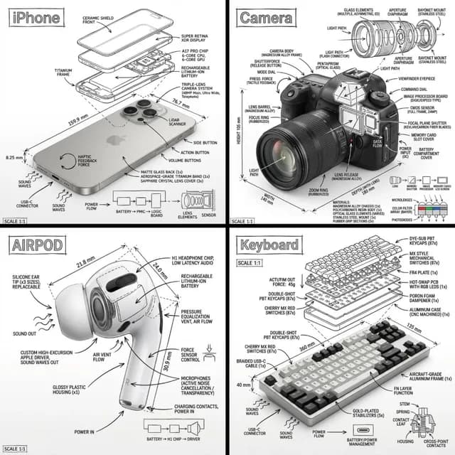 Technical Manual Infographic Style preview image 1