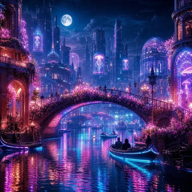 Neon Dream City preview image 1