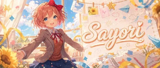 Anime Visual Novel Classroom Banner preview image 1