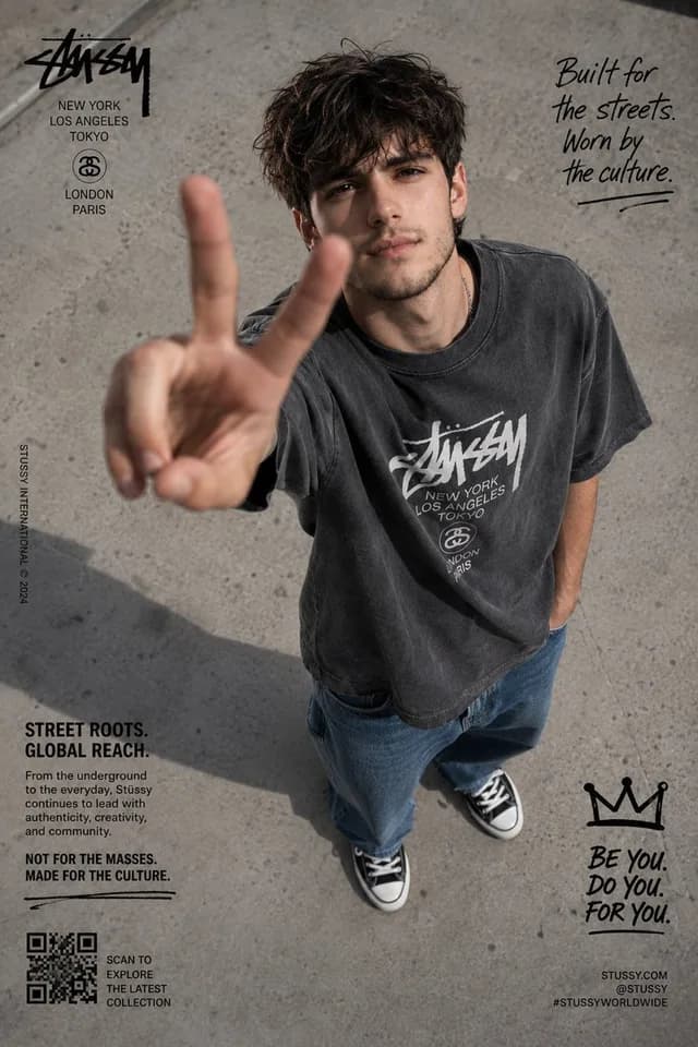 Streetwear Fashion Poster preview image 1