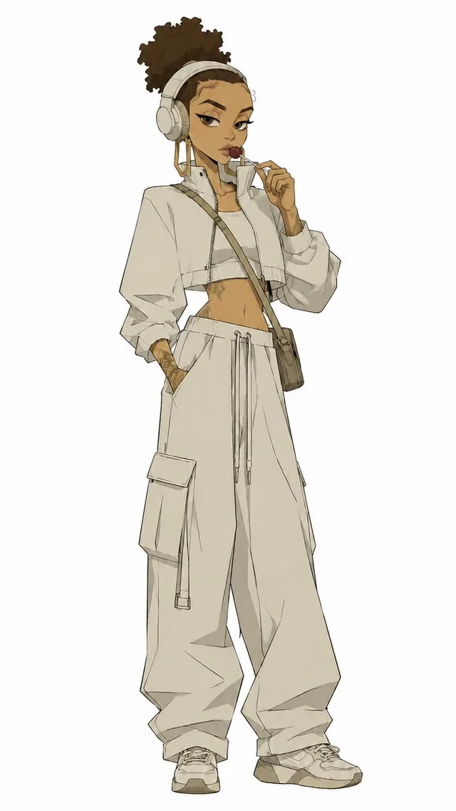 Anime Streetwear Character Concept preview image 1