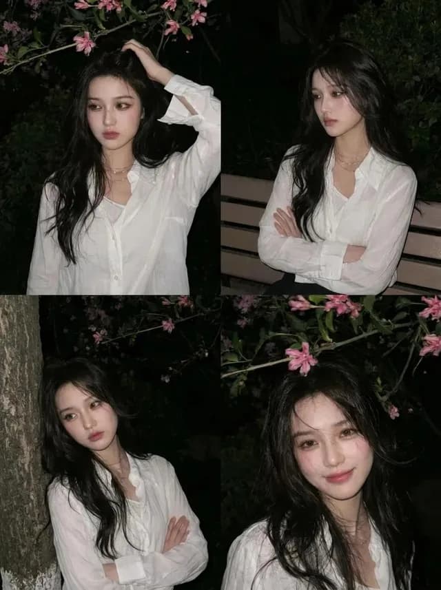 Candid Night Bloom Portrait preview image 1