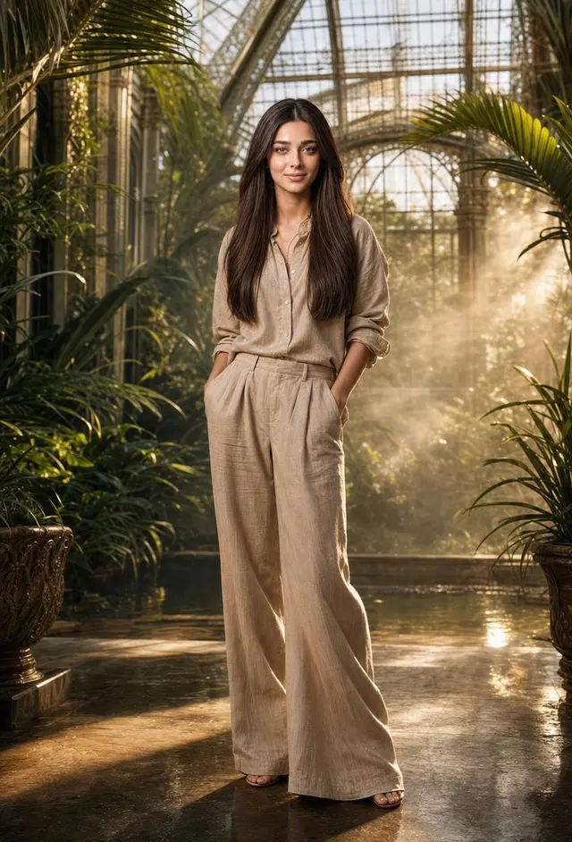 Tropical Greenhouse Editorial Portrait preview image 1