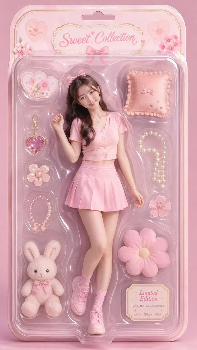 Surrealist Fashion Doll Box Portrait preview image 1