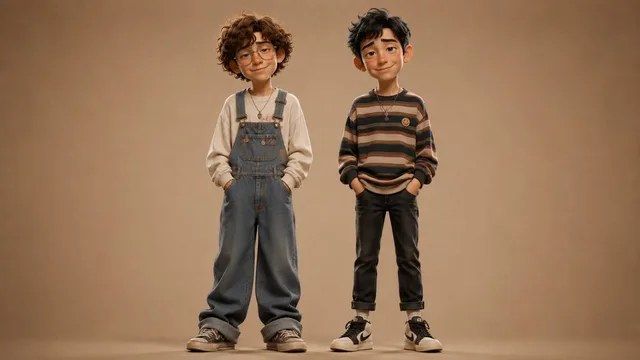 Anonymous Kids Studio Fashion Portrait preview image 1