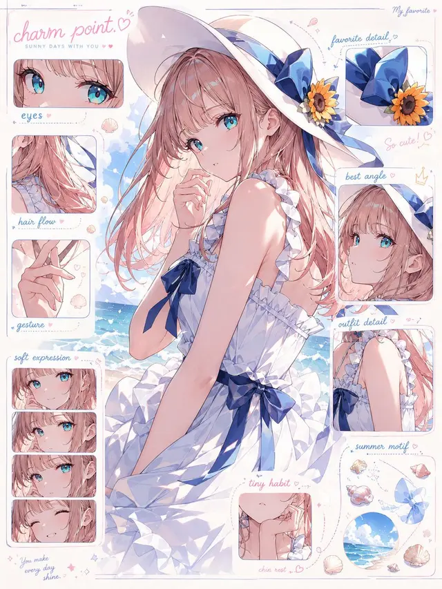 Anime Charm Point Analysis Sheet preview image 1