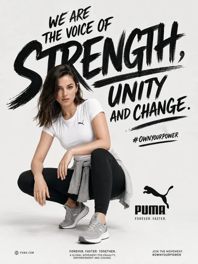 Sports Fashion Advertisement Poster preview image 1