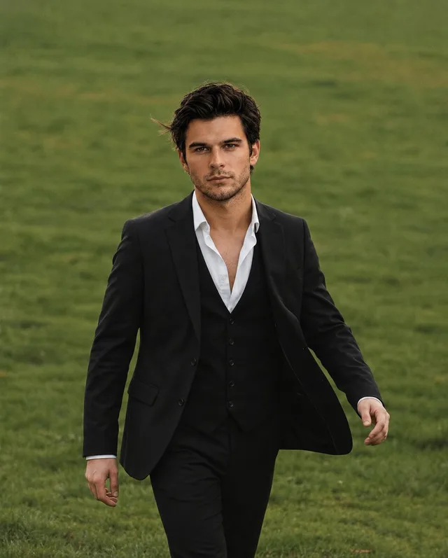 Golden Hour Male Portrait preview image 1