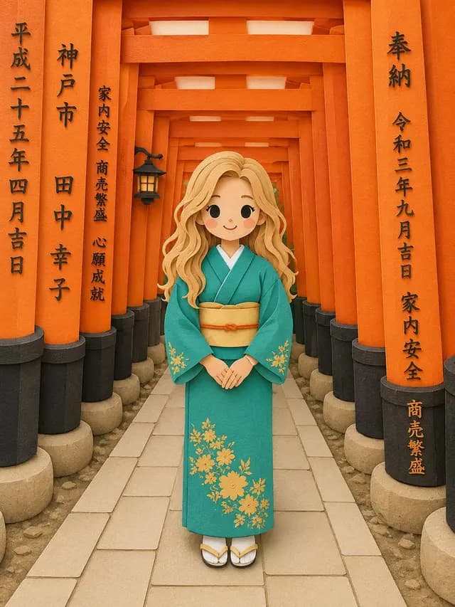 Papercraft Diorama Style Illustration preview image 1