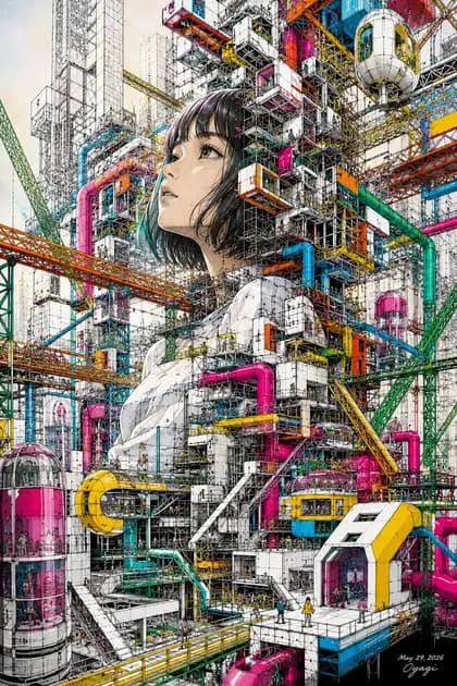 Unfinished Girl Megastructure preview image 1