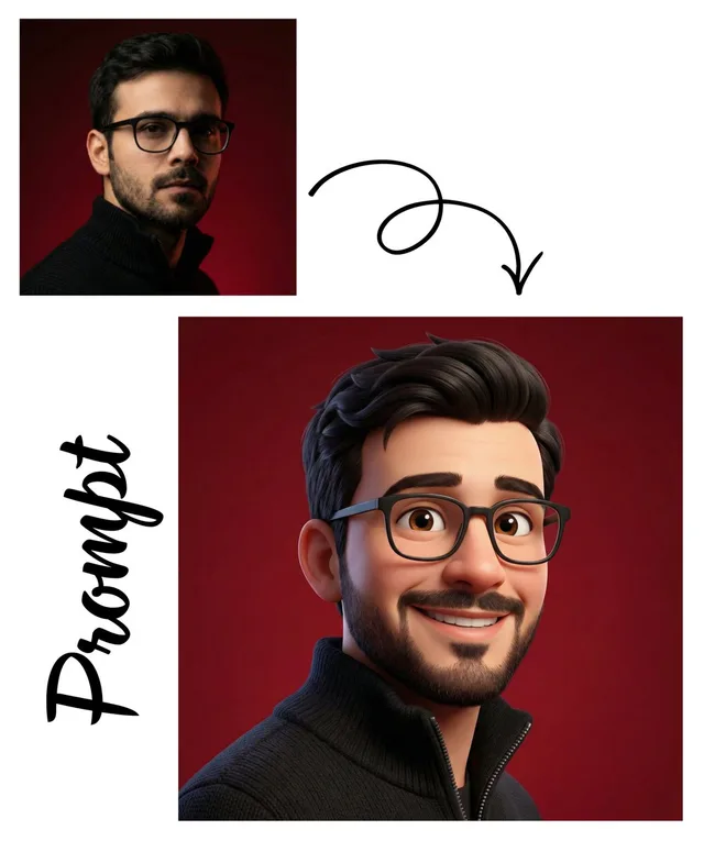 Pixar Style 3D Avatar preview image 1