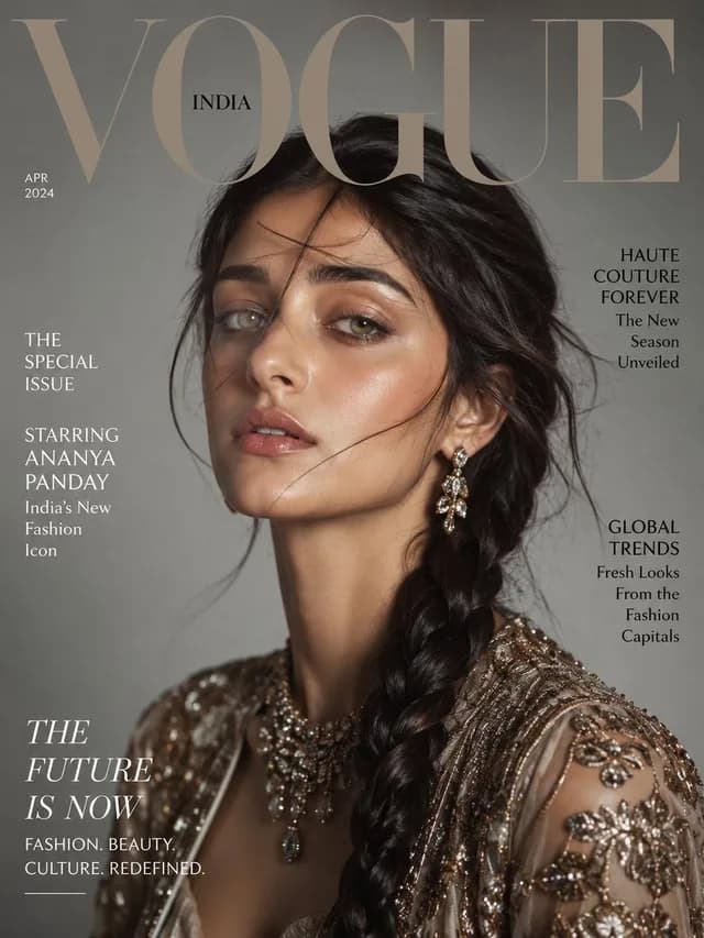 Vogue Magazine Cover Portrait preview image 1