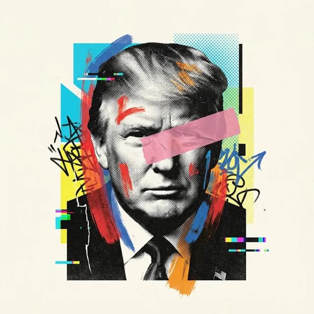 Avant-Garde Mixed Media Risograph Collage preview image 1