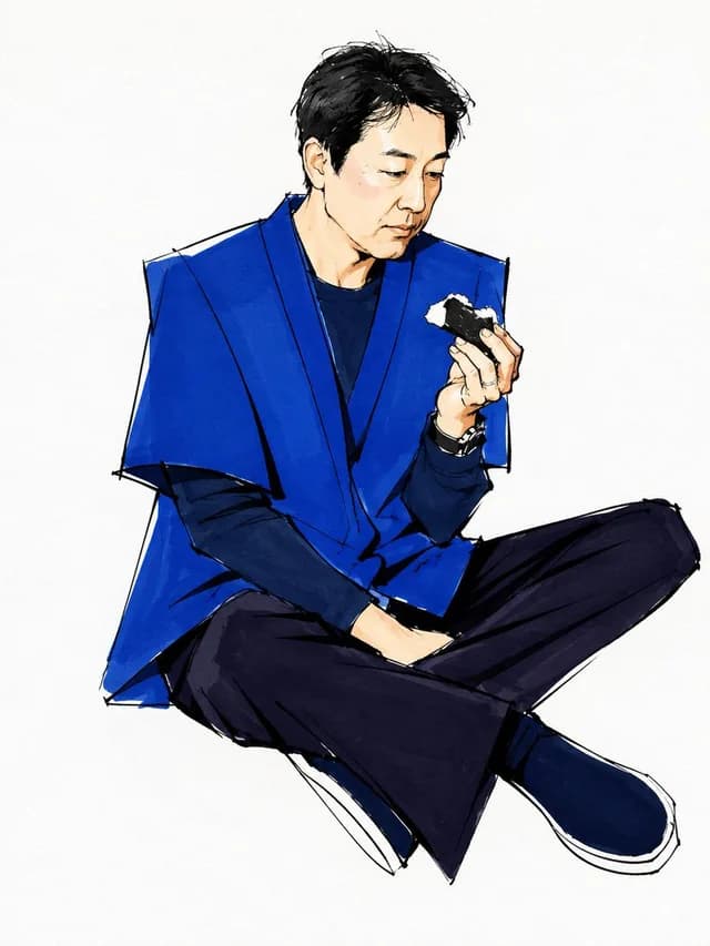 Blurred Face Fashion Sketch preview image 1