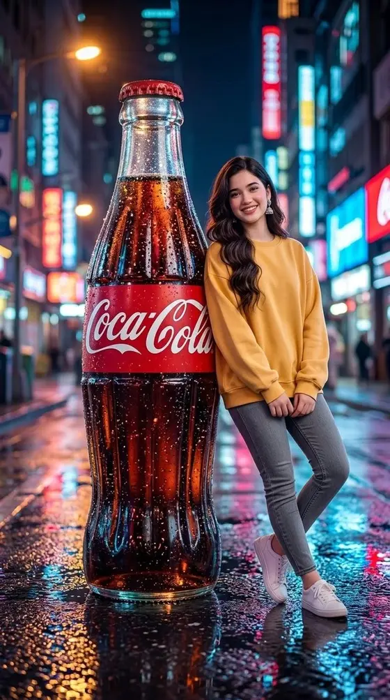 Neon City Soda Advertisement preview image 1