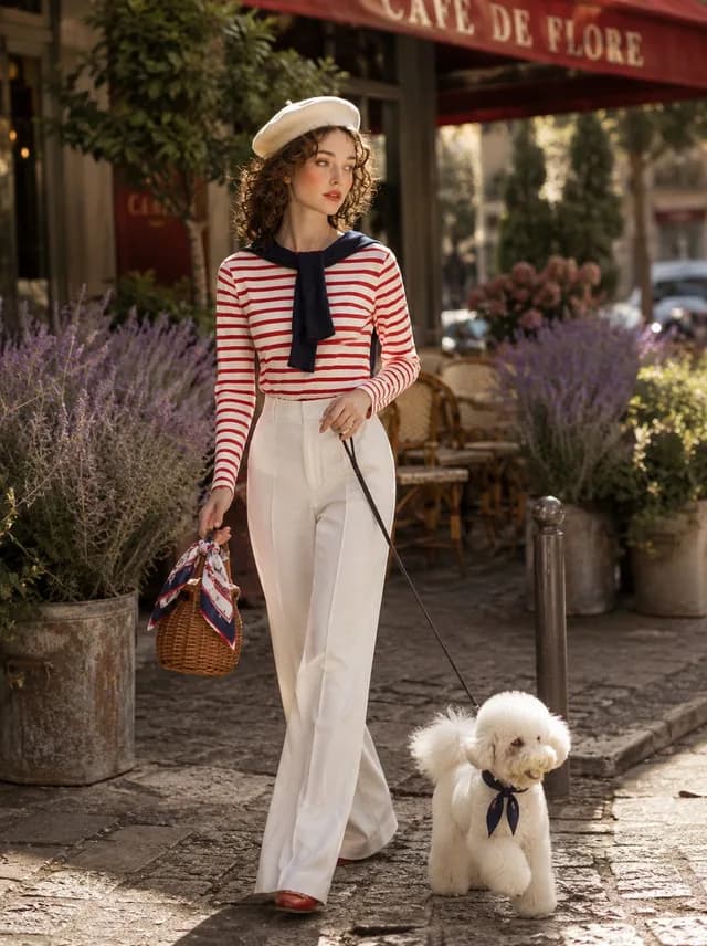 Parisian Café Lifestyle Photography preview image 1