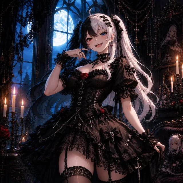 Feisty Gothic Lolita Girl preview image 1