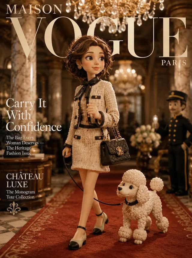 Maison Vogue Claymation Fashion Cover preview image 1