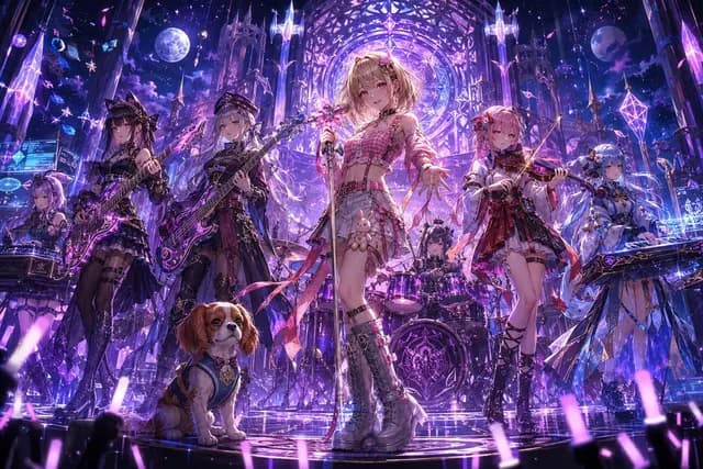 Fantasy Anime Rock Band Concert preview image 1