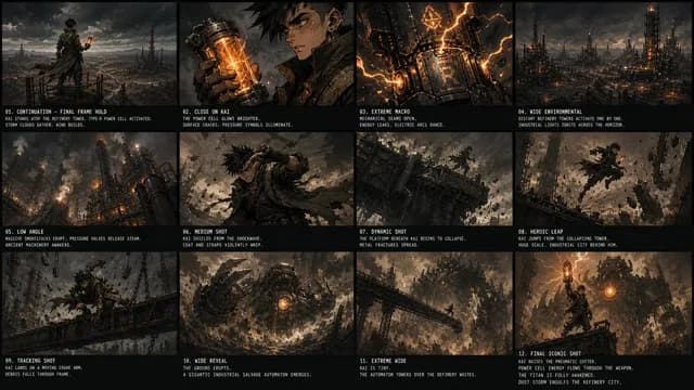 Kai Industrial Titan Storyboard preview image 1