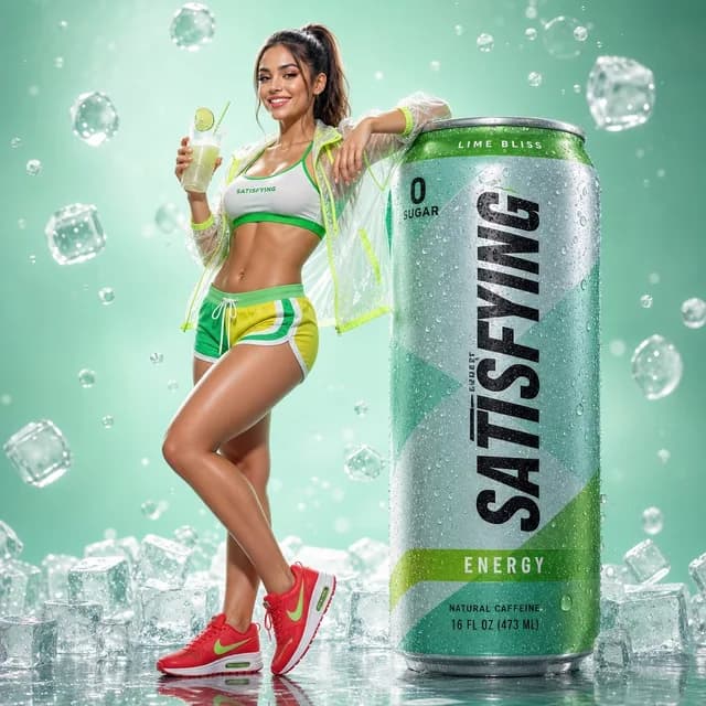Energy Drink Advertising Campaign preview image 1