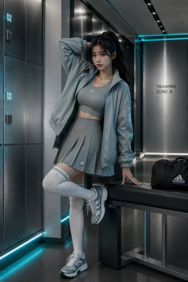 Luxury Athleisure Fashion Campaign preview image 1