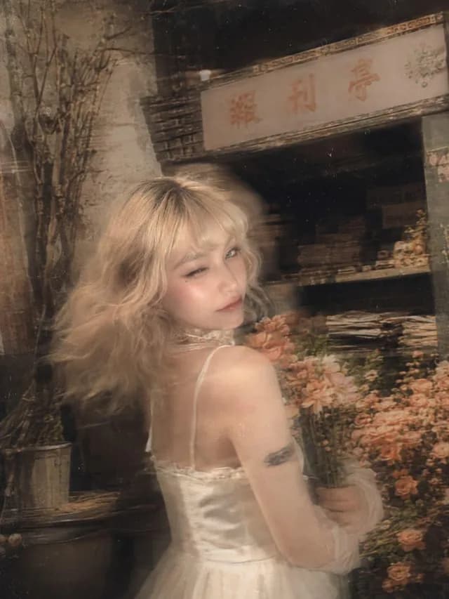 Surreal Fujifilm Vintage Film Portrait preview image 1