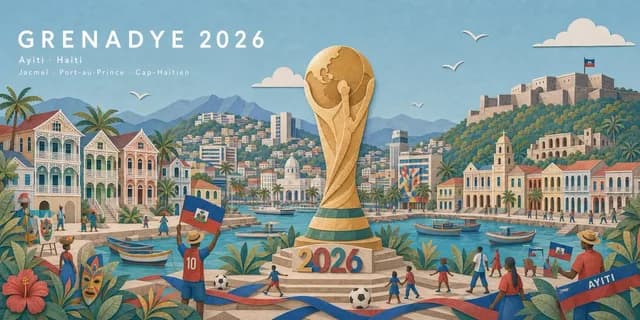 Haitian Football Poster Panorama preview image 1