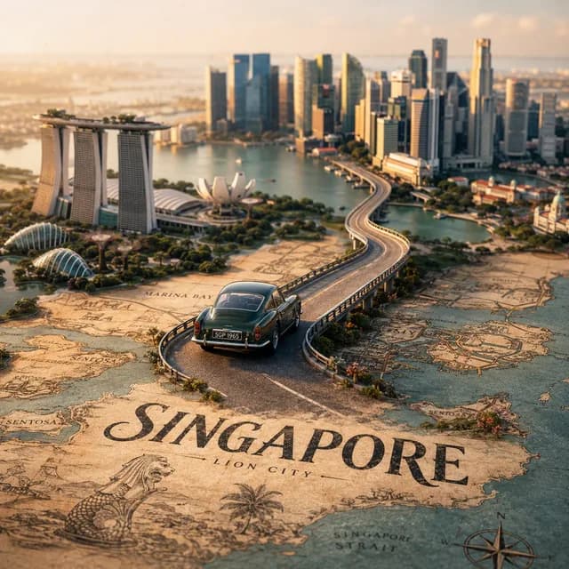 Tilt-Shift City Map Scene preview image 1