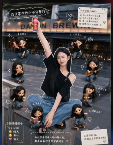 Mini Clone Cafe Selfie Composite preview image 1