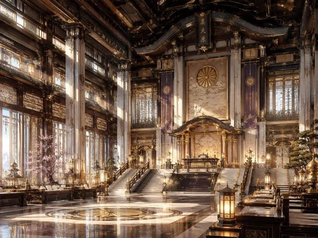 NeoNippon Imperial Throne Hall preview image 1
