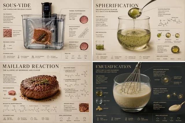 Luxury Culinary Chemistry Poster preview image 1