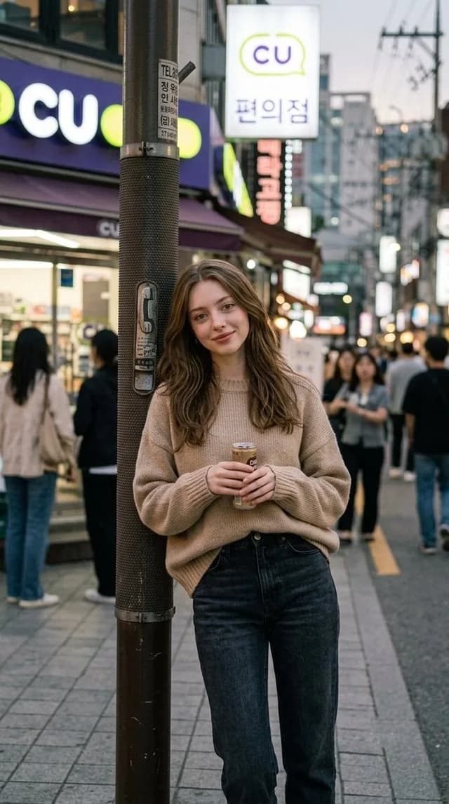 Korean Casual Fashion Portrait preview image 1