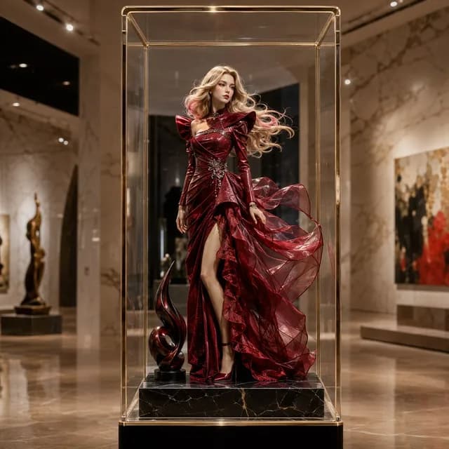 Luxury Museum Acrylic Case Visual preview image 1