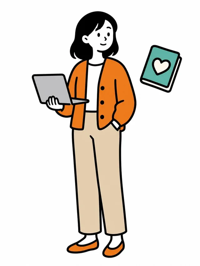Cute Student Presentation Illustration preview image 1