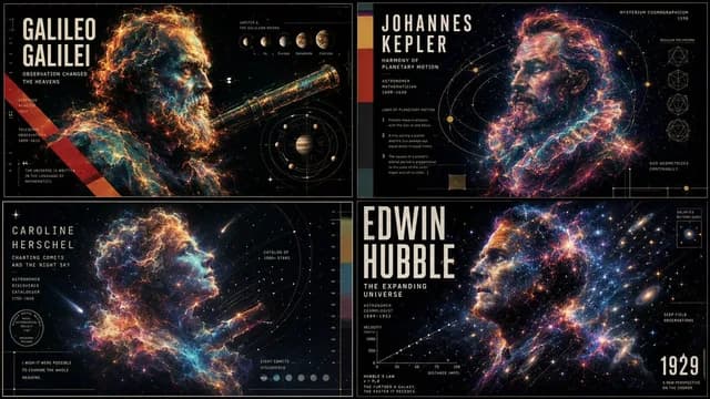 Ethereal Data Portrait for Astronomers preview image 1