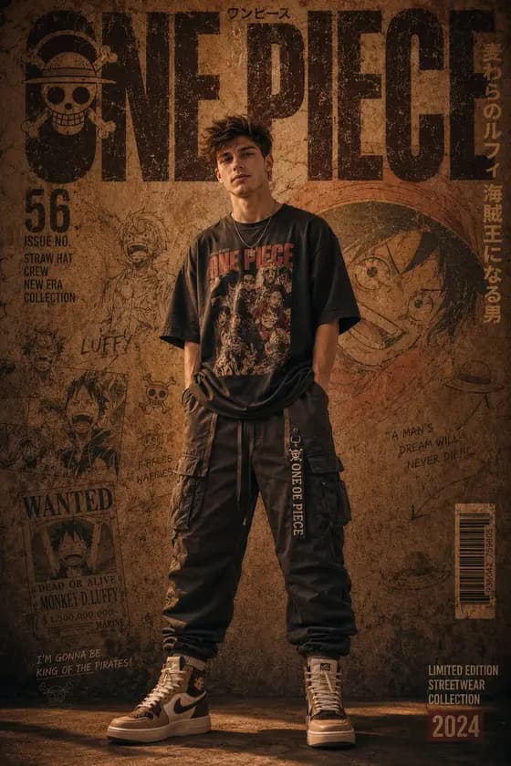 Urban Streetwear Manga Cover preview image 1