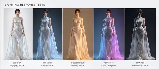 Fashion Lighting Response Test Sheet preview image 1