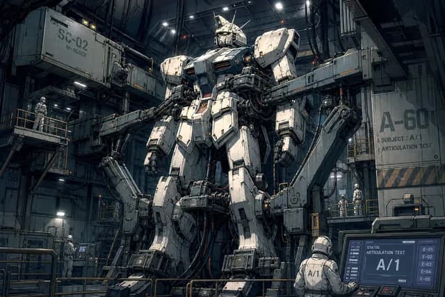 Mecha Articulation Test Hangar preview image 1
