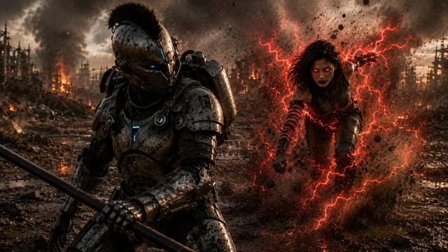 Cyber Knight vs Red Lightning Attacker preview image 1