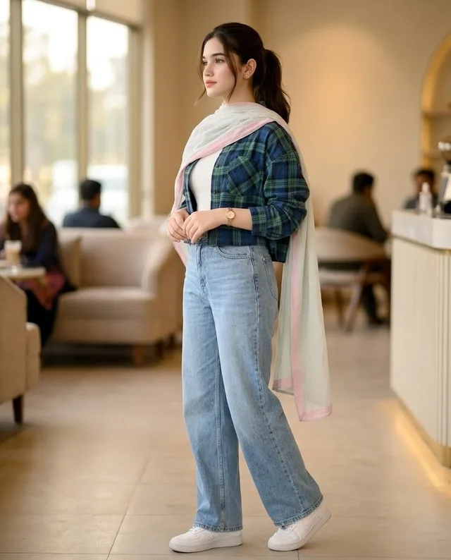 Pakistani Café Fashion Portrait preview image 1