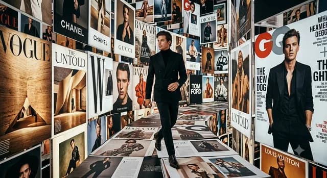 Luxury Fashion Magazine Corridor preview image 1