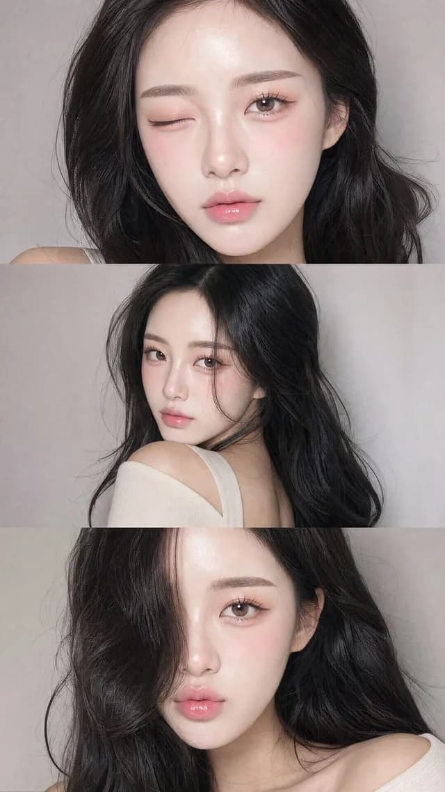 Face-Consistent Beauty Portrait Collage preview image 1