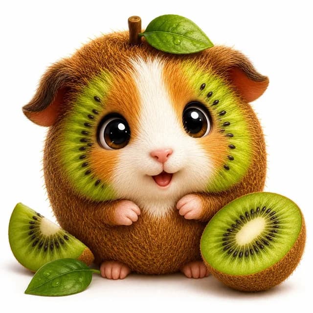 Adorable Fruit Animal Mascot preview image 1