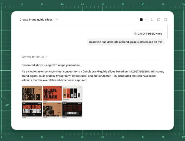 AI Brand Guide Generation UI preview image 1