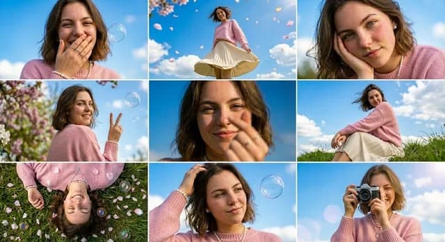 Spring Fashion Privacy Collage preview image 1