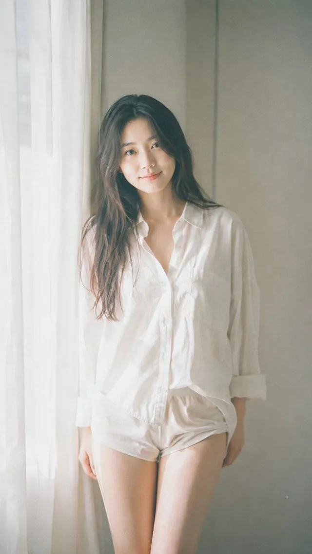 Minimalist Japanese Film Portrait preview image 1