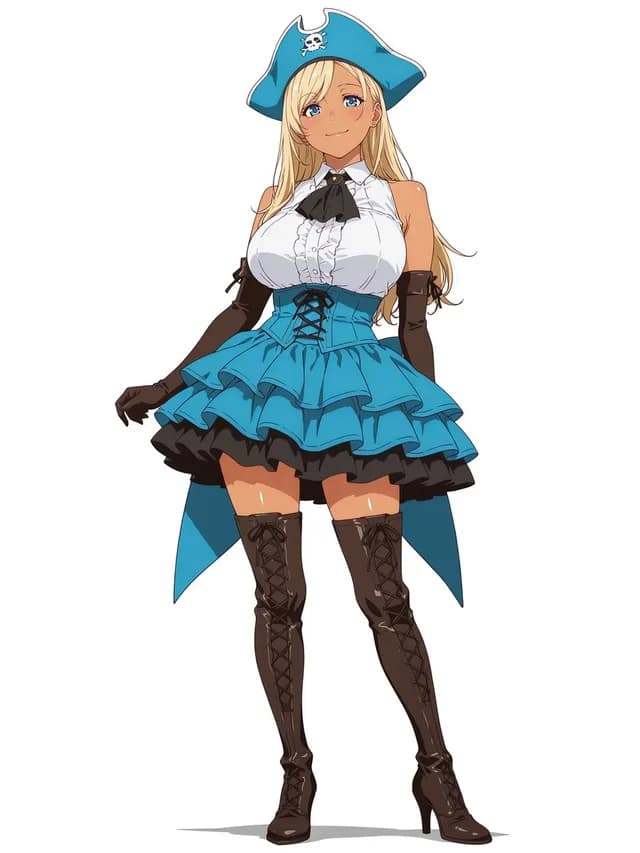 Pirate Idol Costume Character preview image 1
