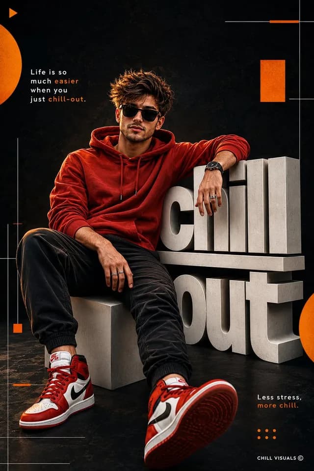 Urban Streetwear Fashion Poster preview image 1