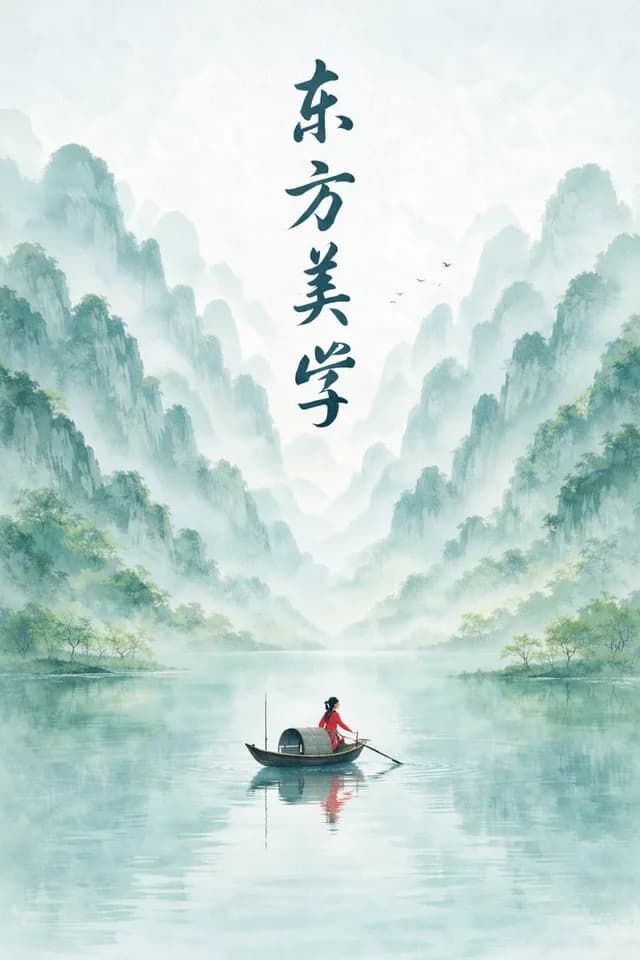 Minimalist Chinese Ink Wash Mist Painting preview image 1